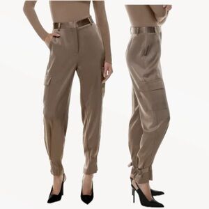 Babaton Refined Satin Cargo Pant